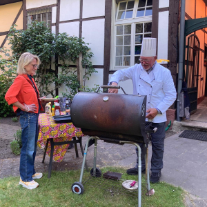 Maiandacht mit Grillen im Propsteigarten